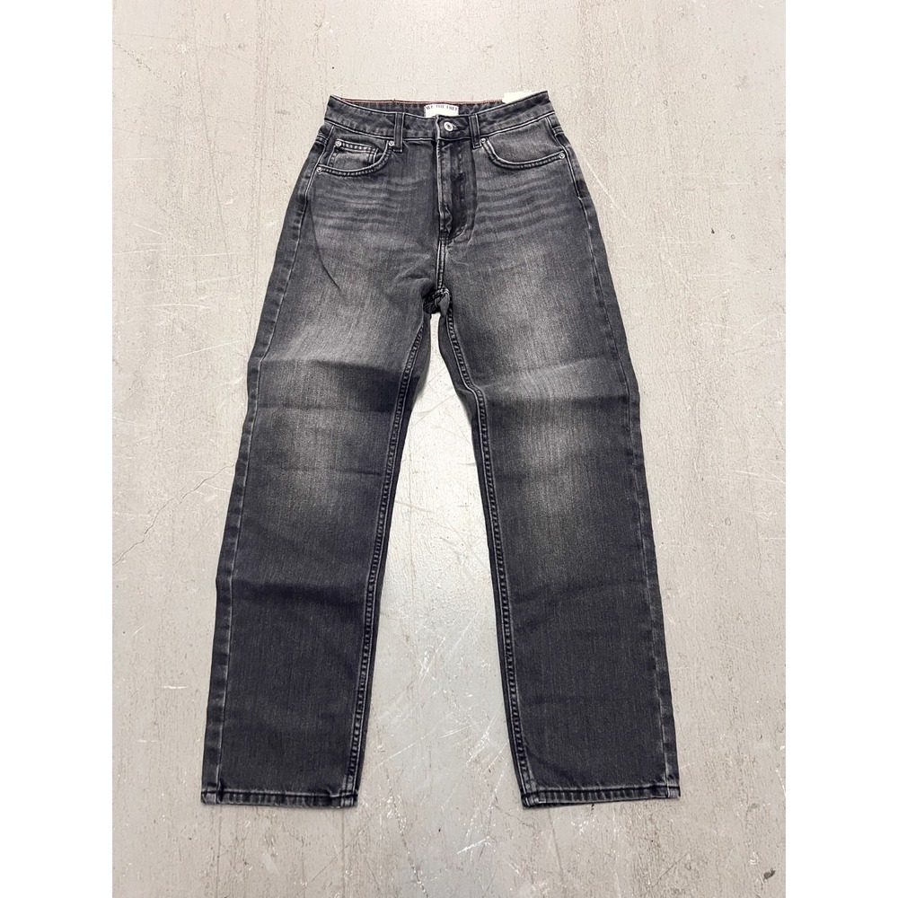 Free People We The Free The Pacifica Jeans Womens 27‎ Gray Denim High-Rise Retro